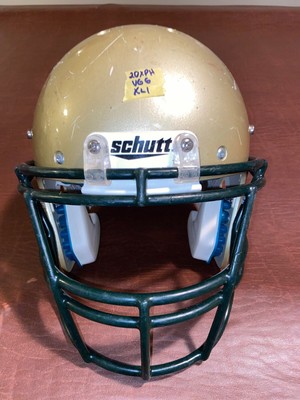 YELLOW Schutt JOP-SW Football Helmet Facemask GREEN BAY GOLD