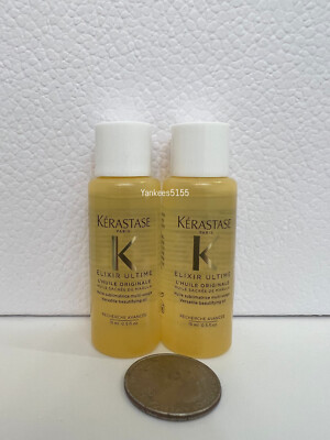 2 x Kerastase Elixir Ultime Versatile Beautifying Hair Oil 15ml / 0.5oz each