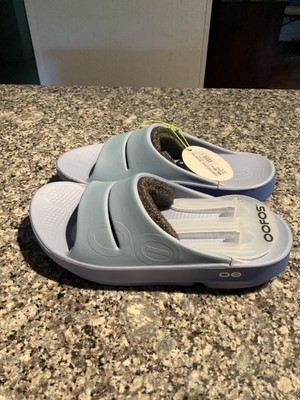 NEW Unisex Oofo's Ooahh Sport Sandals/Slides Neptune Fade M6/W8