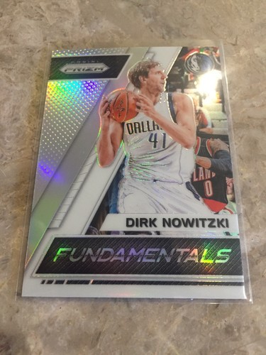 2017-18 Panini Prizm Fundamentals Prizms Silver #11 Dirk Nowitzki Mavs