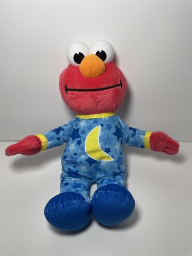 Elmo Plush Sleepy Time Sesame Street Talks & Sings in Spanish  Moon Pajamas 2018