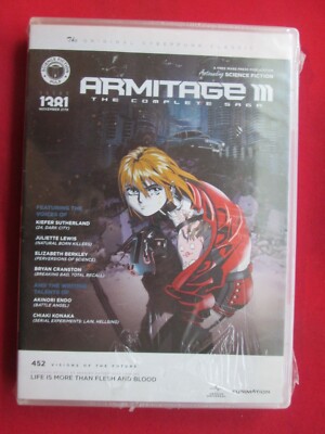Armitage III The Complete Saga 3-Disc Set Anime DVD Rare OOP NEW!