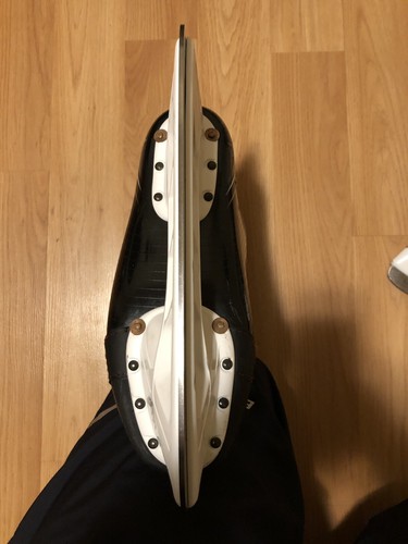 CCM Jetspeed FT1 Sr Hockey Skates Size 8ee. UPGRADED TO LIGHTSPEED EDGE HOLDERS