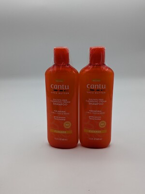 Cantu Sulfate - Free Cleansing Cream Shampoo 2- Pack 27 Total FL Oz