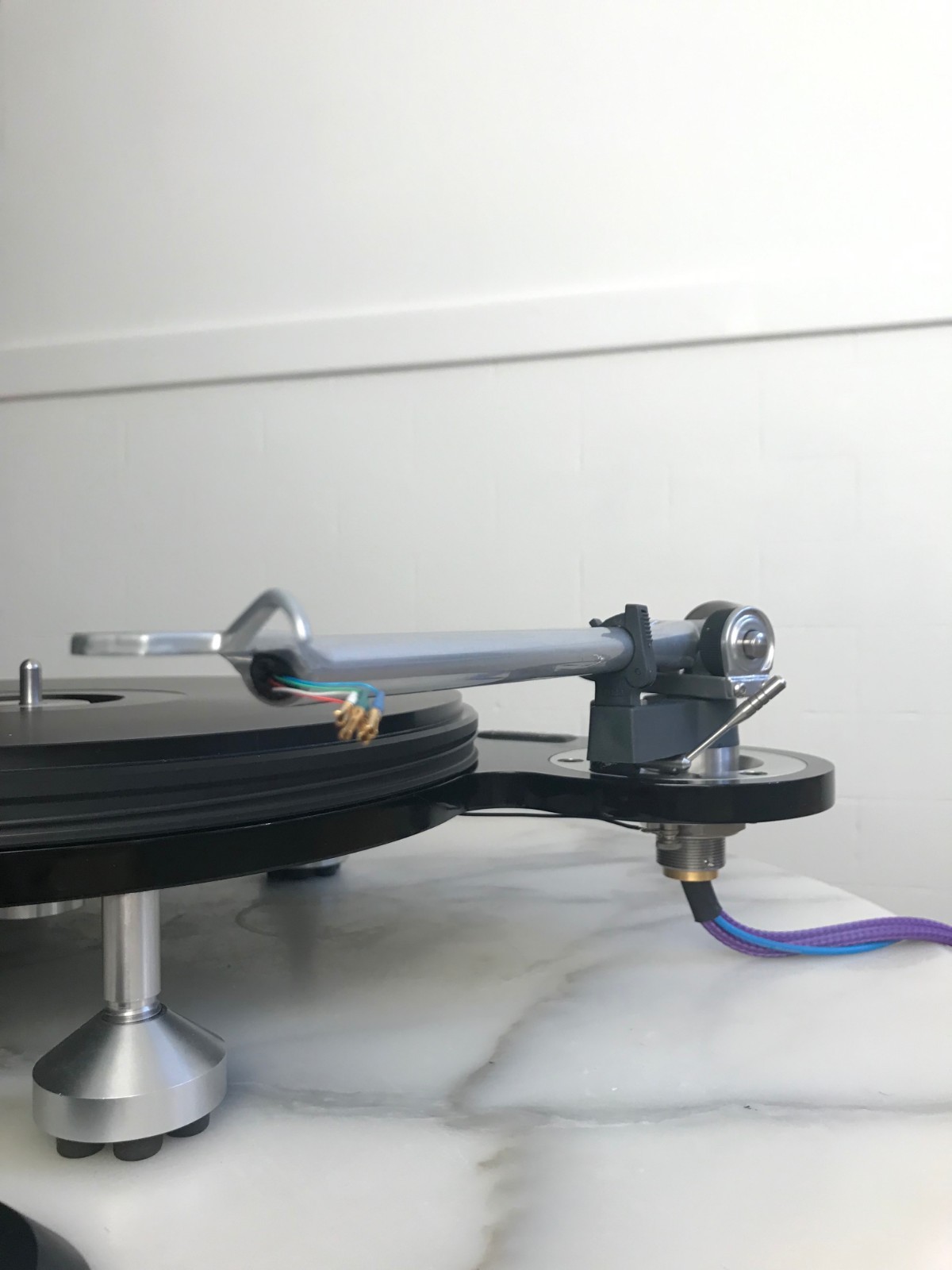 JA Michell Tecnodec w Elys II Cartridge  Isokinetik Rewire and 5mm Dust Cover