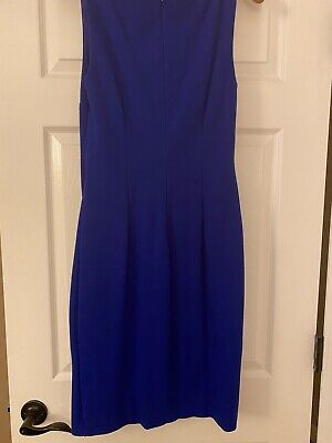 Cache blue contour dress size 8