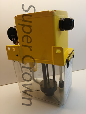 Chiba CNC Lube Pump 2L Tank for Industrial Machines w/ Pressure Relief 110V CE