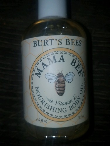 Burt's Bees 100% Natural Mama Bee Nourishing Body Oil Pregnancy Stretch mark x 3