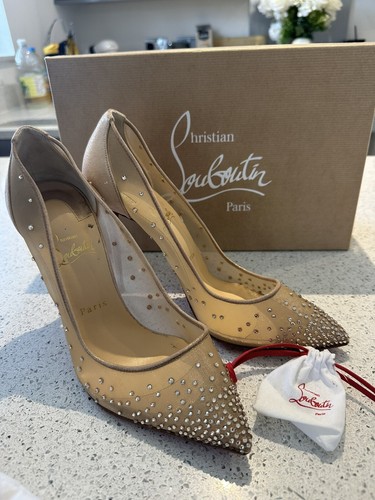 christian louboutin follies strass 70mm