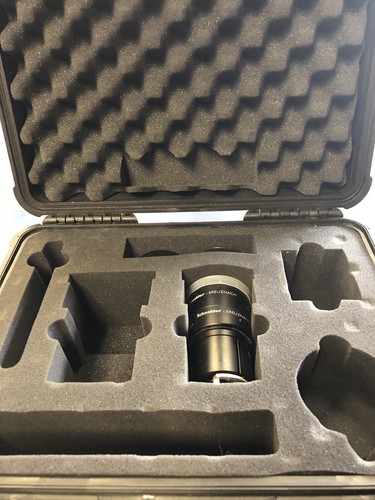 Rare Schneider Kreuznach Cinema Technicolor 3D Film Projector Lens with Case