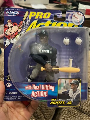 SEATTLE MARINERS == KEN GRIFFEY JR == STARTING LINEUP PRO ACTION = 1998