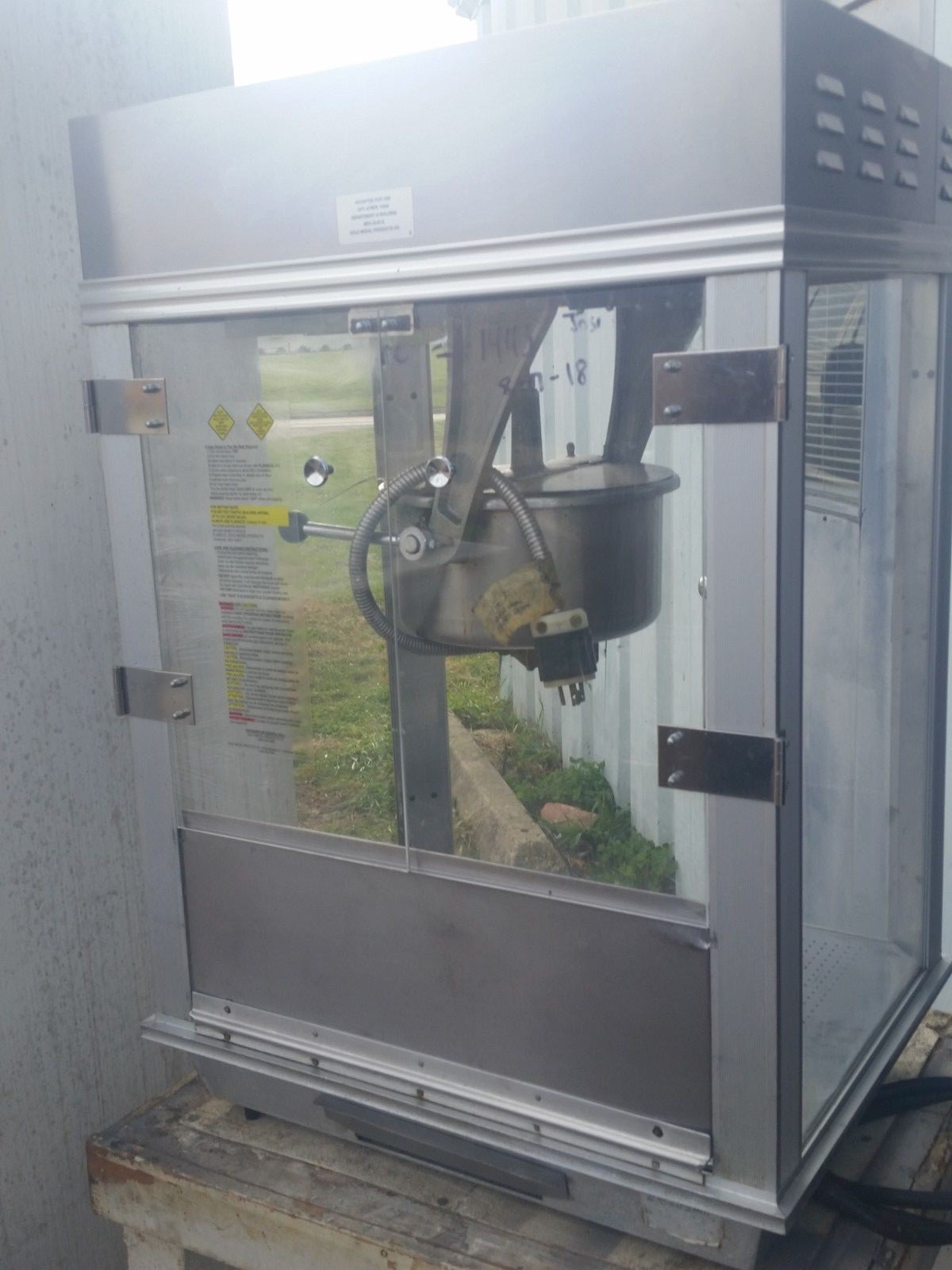 CITATION POPCORN POPPERS. MODEL # 2001ST 16 OZ.