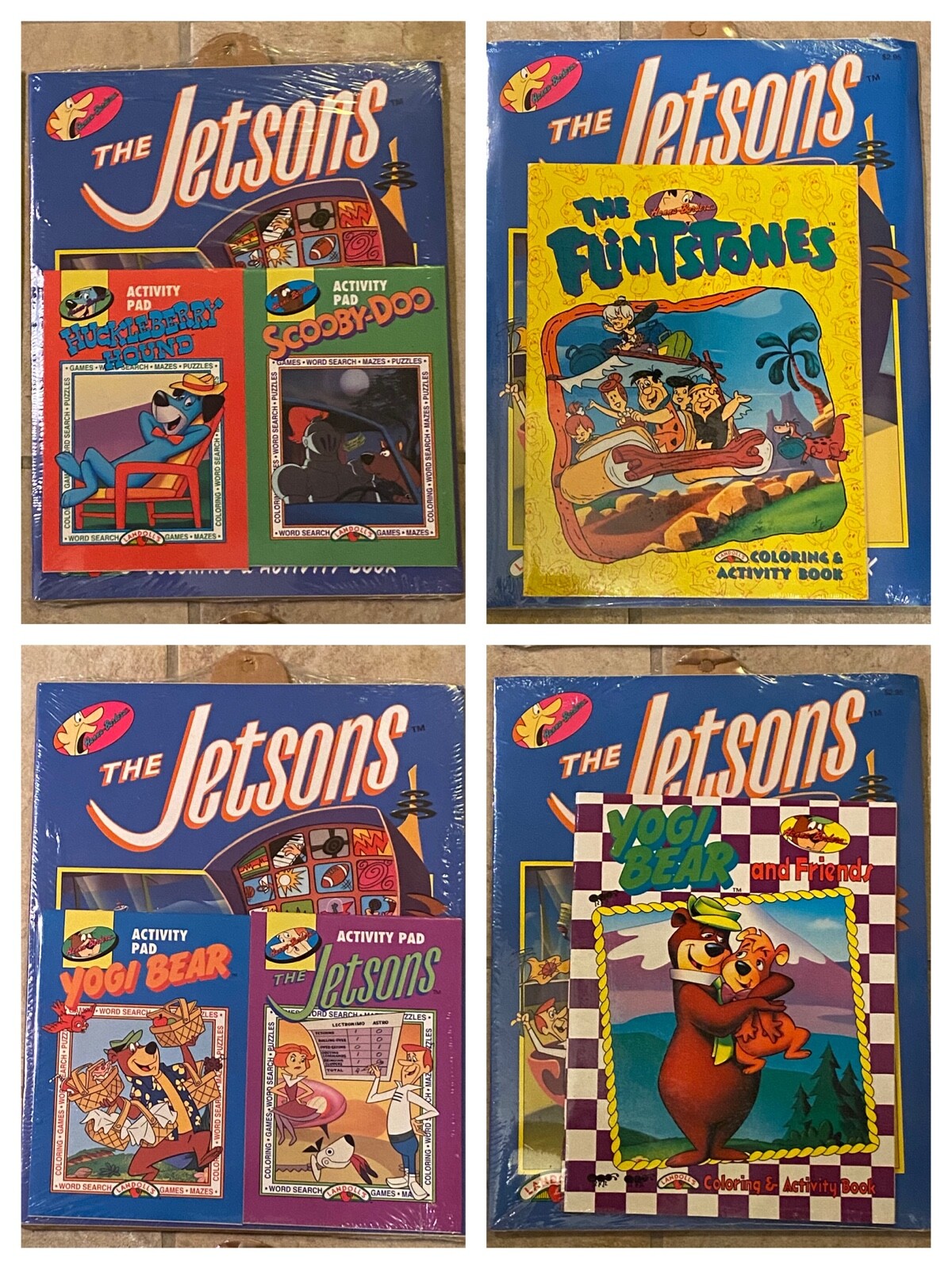 The Jetsons Yogi Bear Huckleberry Scooby-Doo Flintstones