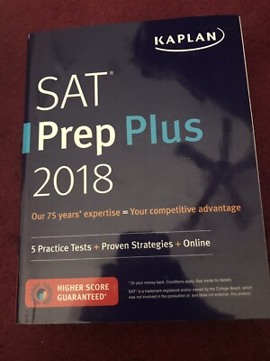 Kaplan Test Prep Series SAT 2018 Premier with 5 Practice Tests Online + Book by