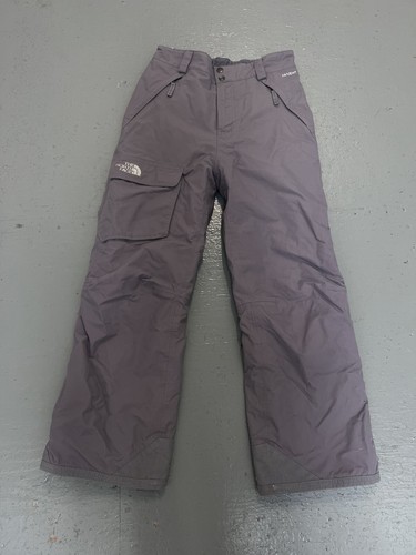 The North Face Boys Hyvent Grey Cargo Snow Pants Size Large Ski Snowboard