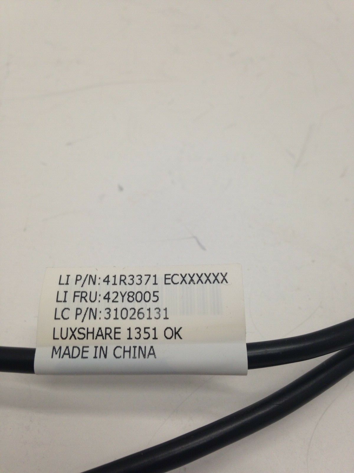IBM Lenovo Rear USB Extension Cable Full Height Bracket P/N 41R3371 FRU 42y8005