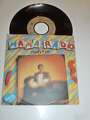RUDY & C0 - Mama Radio - 1985 German 7" Juke Box Vinyl Single