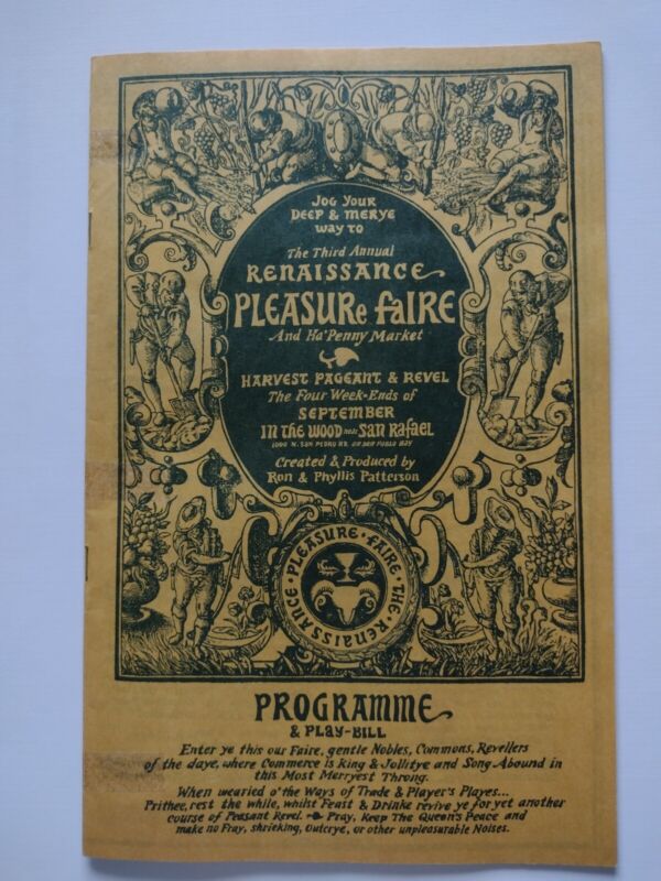 1969 Renaissance Pleasure Faire In the Woods near San Rafael CA, Third Annual