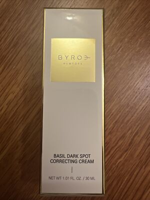 BYROE NEW YORK ~ Basil Dark Spot Correcting Cream ~ Even Skin Tone ~ BNIB