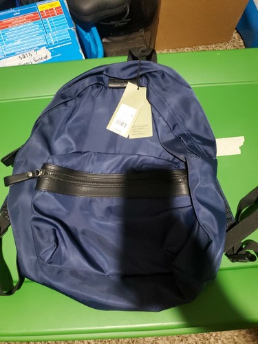 Men's Nylon Dome Backpack - Goodfellow & Co Blue
