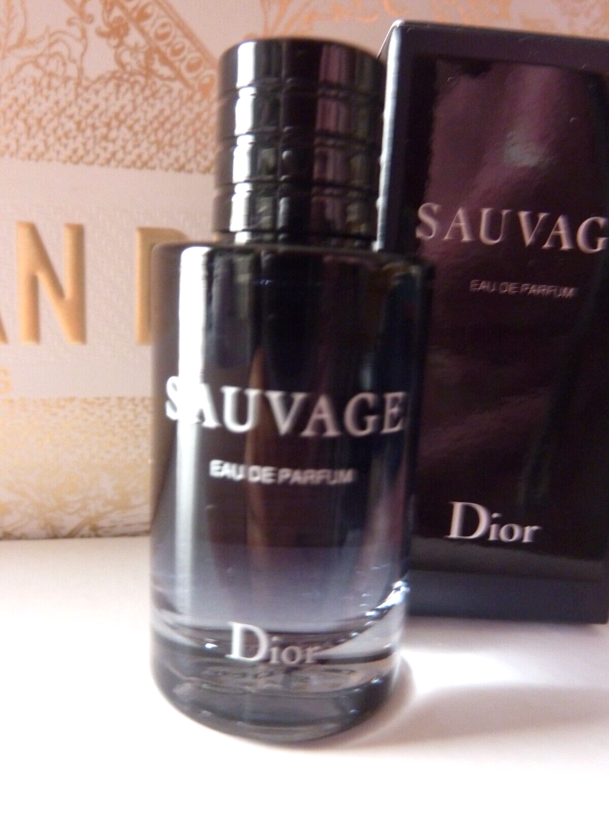 DIOR SAUVAGE eau de PARFUM Collectible Miniature Splash