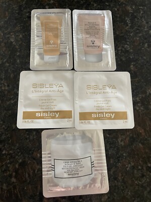 SISLEY PARIS Sisleÿa L'Integral Anti-Age Cream Restorative Mark & Gel Lot Of 5
