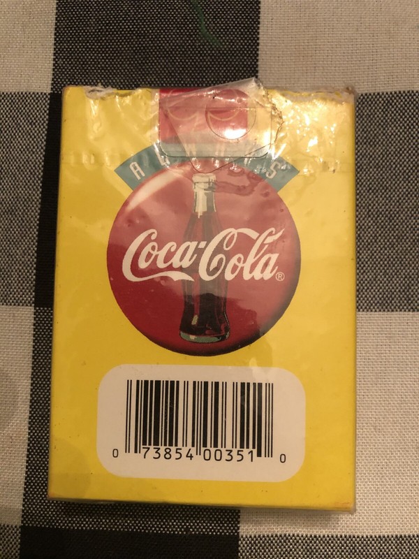 Vintage 1994 Collectible Coca Cola Playing Cards Always Coca Cola