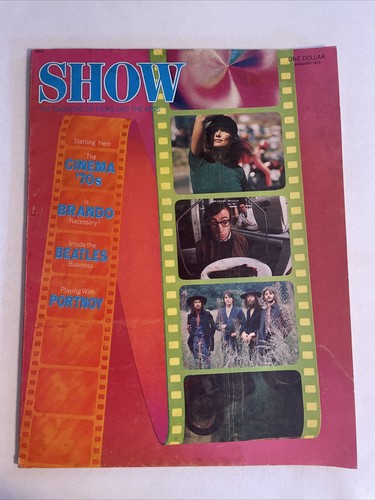 1970 January SHOW Magazine, Cinema '70s, Brando, The Beatles
