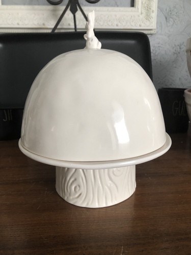 Rae Dunn Vintage Rabbit Cheese Dome