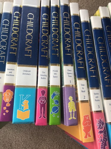 Vintage Childcraft The How and Why Library Complete 24 Book Set + Dictionary