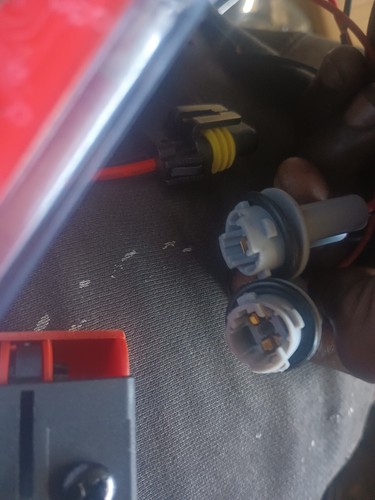 Universal Pigtail Wire Female Socket 194 T10 PGS Front Side Marker Light Bulb E - Foto 2