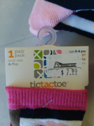 Socks nwt size 6-7.5, five pair