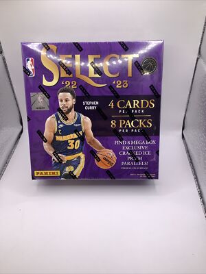 2022-23 Panini Select NBA Basketball MEGA BOX cracked ice Parallels