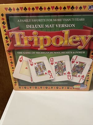 Tripoli Game Deluxe Mat Version New In Box/wrapper FREE SHIPPING!