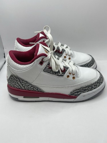 Jordan 3 Retro Cardinal Red 2022 ( GS) 398614-126 Size 4Y | eBay