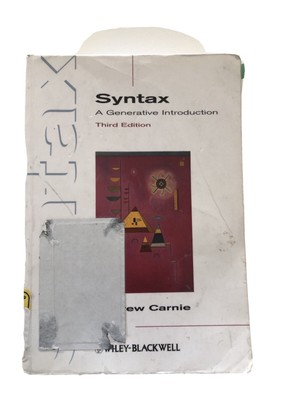 Syntax A Generative Introduction