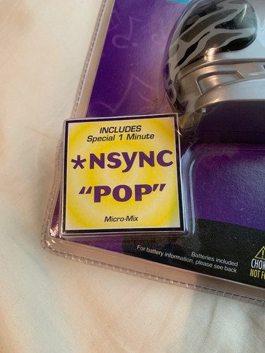 Hit Clips TIGER Electronics Rockin Micro BOOMBOX Special 1 Minute NSYNC 90's