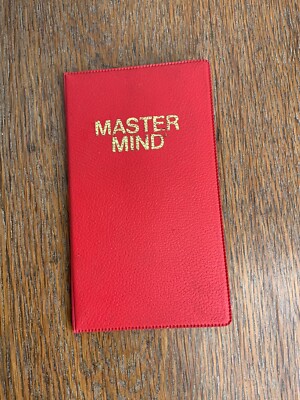 Vintage 1973 Invicta Games Passport Master Mind Board Made England Travel Rare