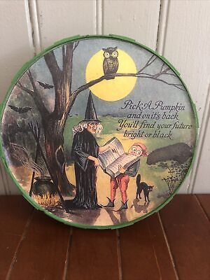 Rare Halloween Fortune Teller Game Witch Black Cat Owl Bethany Lowe MISSING PART