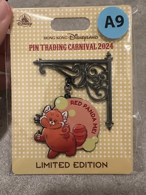 Disney HKDL Hong Kong Trading Carnival 2024 Turing Red Panda Mei LE600 Game Pin