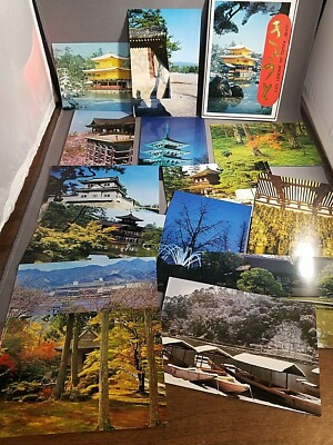 14 Postcards KYOTO Ancient City Japan NEW