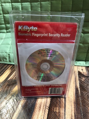 KByte Biometric Thumbprint Fingerprint Security Reader Desktop Laptop