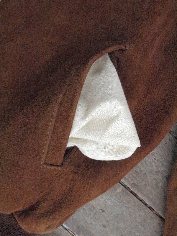 1940s 1950s Rockabilly Suede High Waist Leather Jacket SMALL MEDIUM Caramel