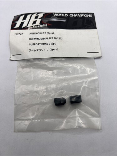 HB Racing D4 Evo3 Arm Mount "B" (2) [HBS112742]