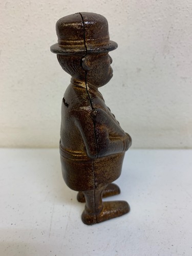 Original Antique Cast Iron MULLIGAN POLICEMAN Officer Cop Bank A.C. Williams