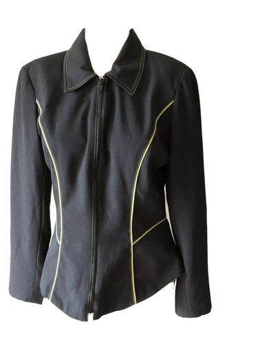 Nina K Black Blazer/Jacket 8 Beautiful Jacket Fully Lined