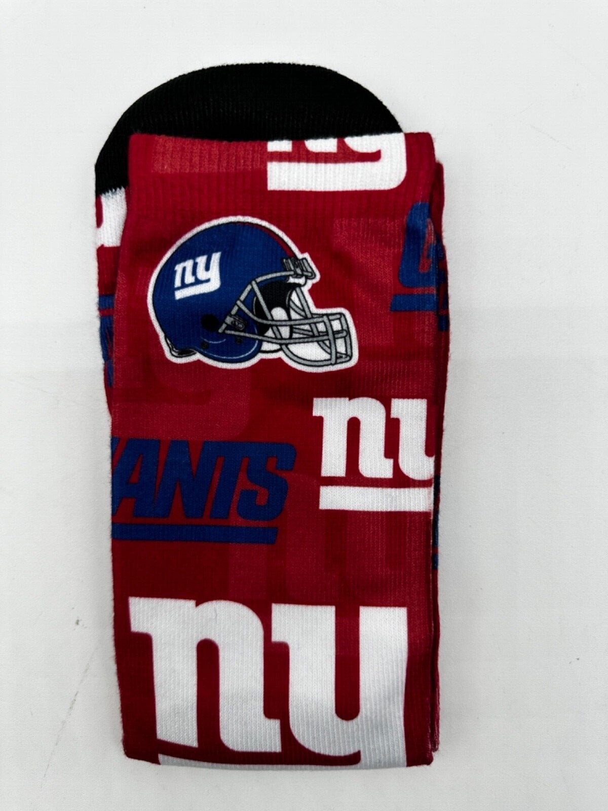 NEW ONE PAIR MENS "FOR BARE FEET"  CREW SOCKS  ALL 32  FOOTBALL TEAMS 10-13