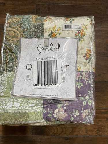 Greenland Home Fashions Blooming Prairie King Quilt Only