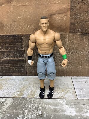 WWE John Cena 2011 Mattel Basic Series Wrestling Action Figure Green Variant
