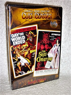 Day The World Ended/ She Creature (DVD, 2008) NEW Richard Denning Lori Nelson
